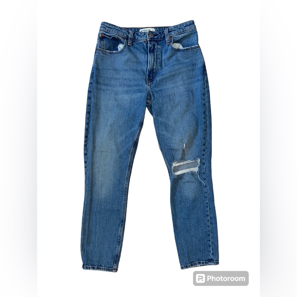 A&F Abercrombie & Fitch The Skinny High Rise denim blue jeans women’s size 4/27